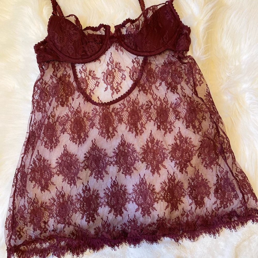 Victoria’s Secret Lingerie - Burgundy / Wine - Lace